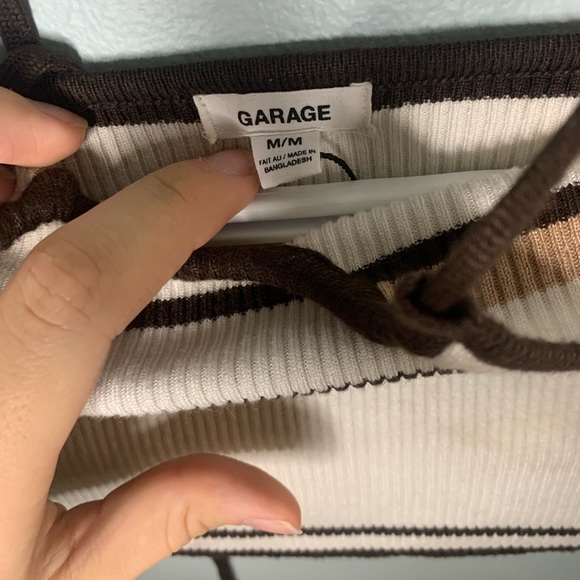 NEVER WORN!!! Great condition halter crop top from garage size medium - Picture 2 of 2